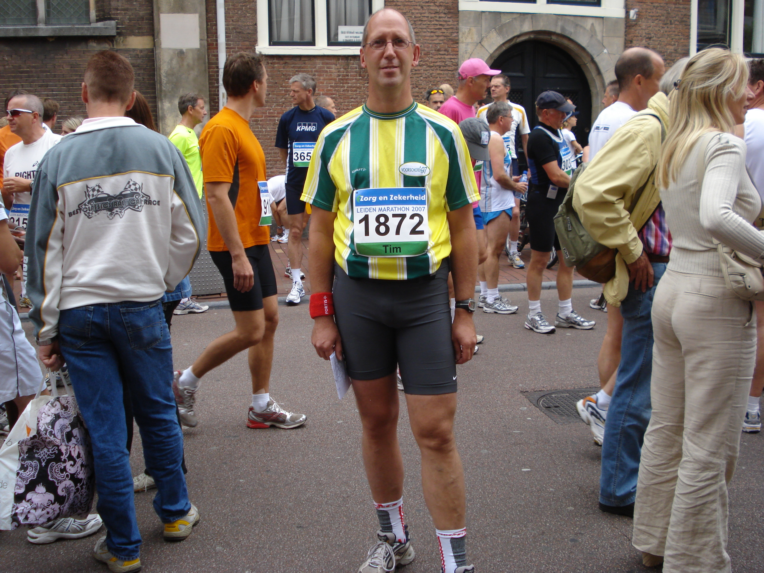 Voor halve marathon2007 Foto Irma van Weeren